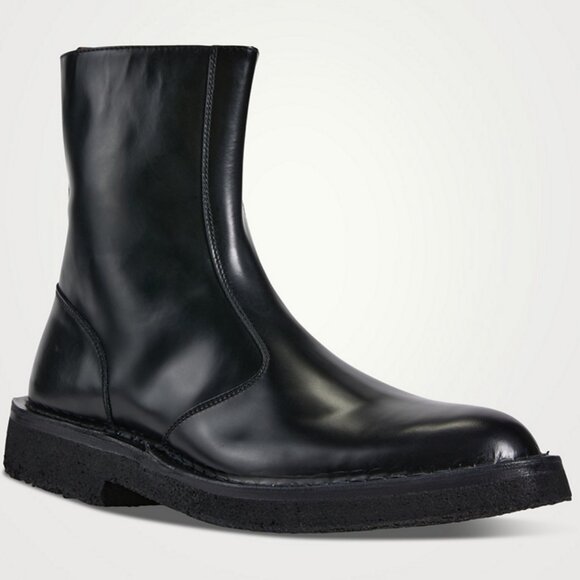 PAUL SMITH Black Harmon Leather Boots - Picture 1 of 16